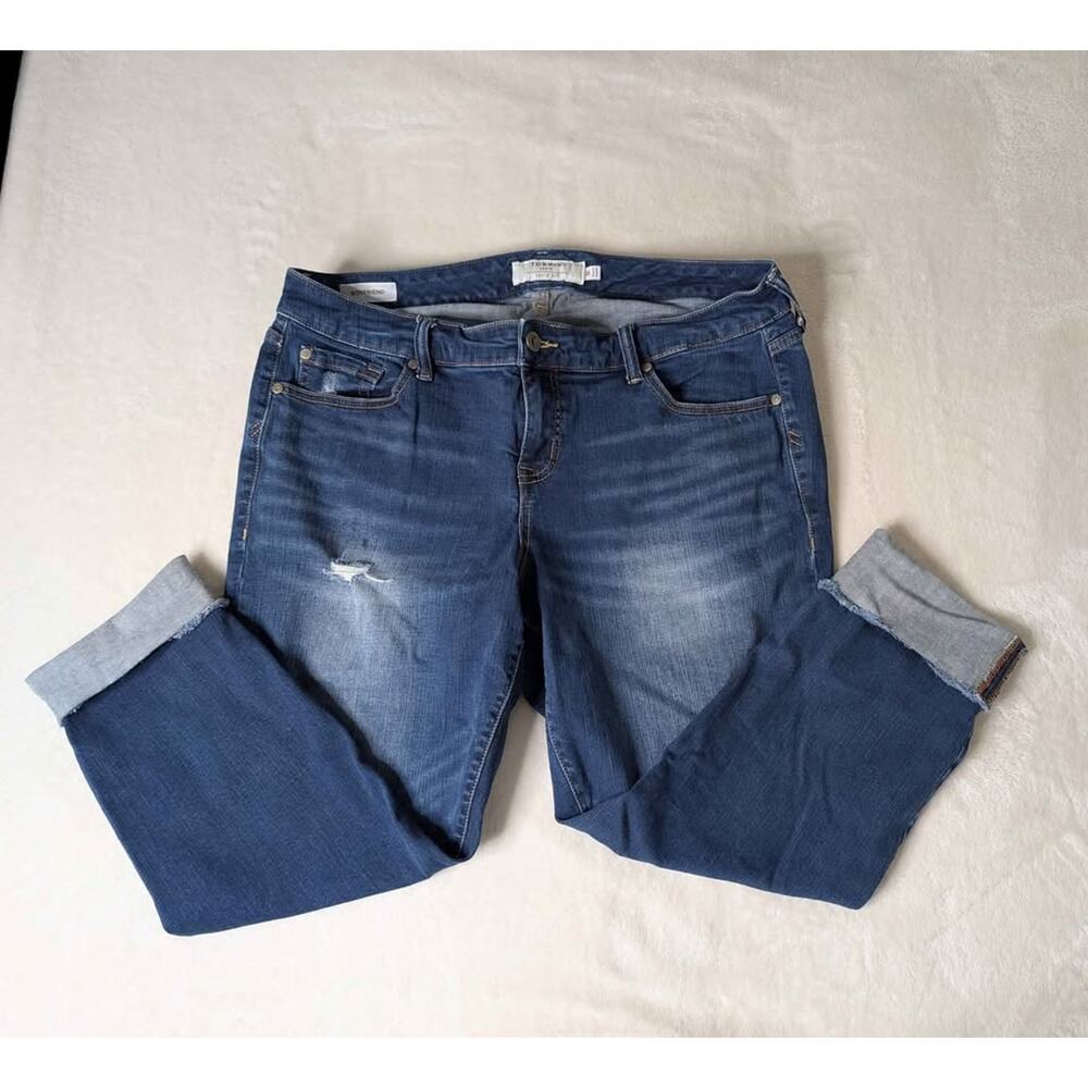 Torrid Sz 18 Boyfriend Cropped Jeans